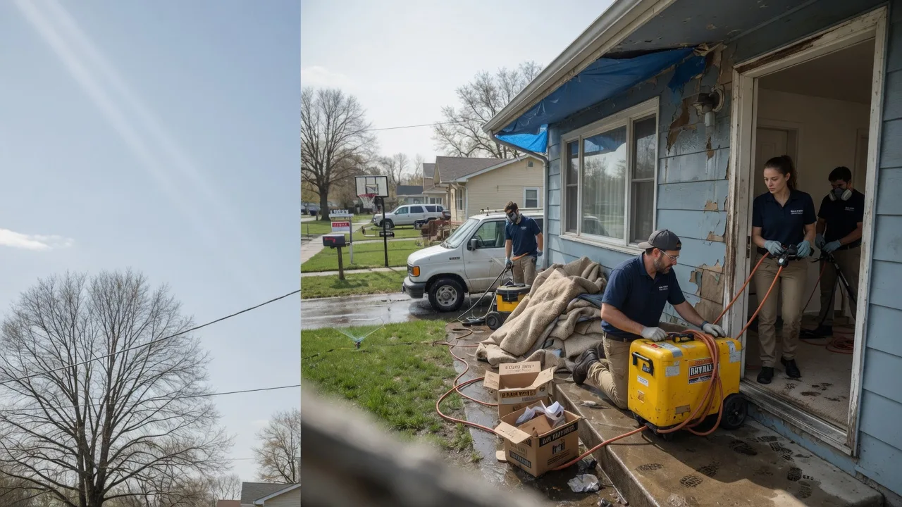 Basement Flood Cleanup in Humansville, MO near me